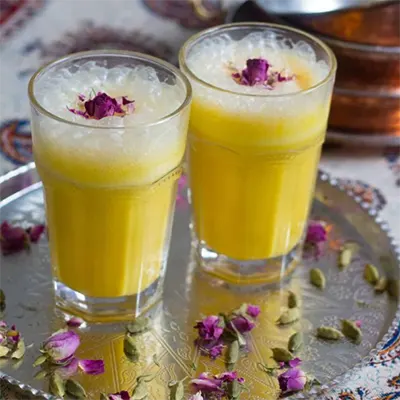 Saffron Milkshake